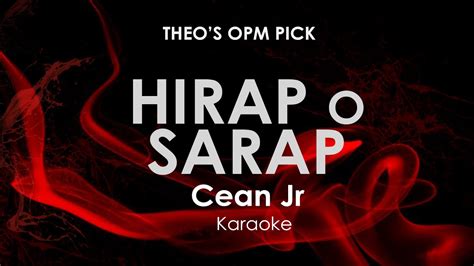 hirap o sarap scandal|Cean Jr. .